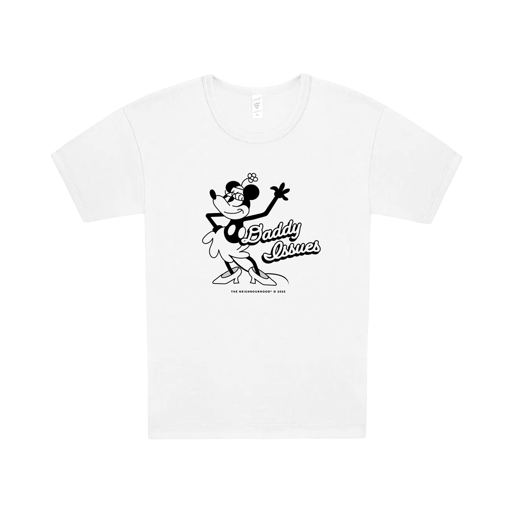 MINNIE ISSUES BABY TEE – The Neighbourhood