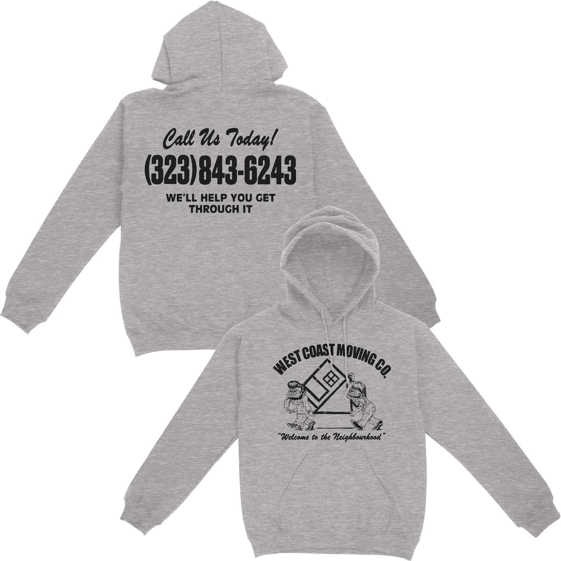 West Coast Moving Co. Hoodie – The Neighbourhood