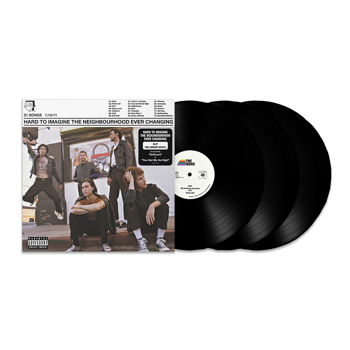 THE NEIGHBOURHOOD by THE NEIGHBORHOOD Sealed New Vinyl 190758336718