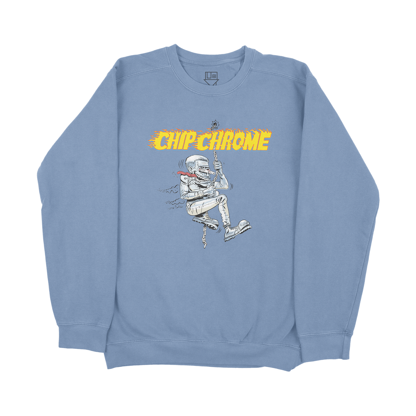 CHIP CHROME - MIC SWING CREWNECK