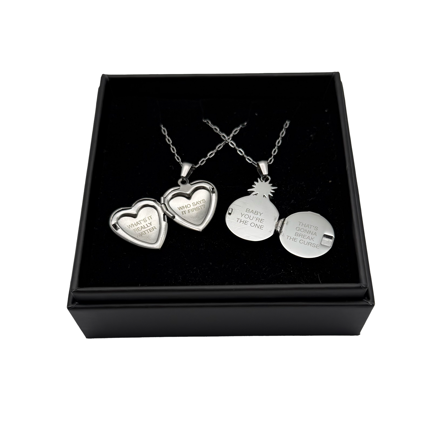 Lovebomb Charm Necklace Set