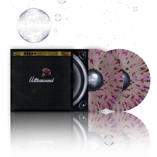 (((((ultraSOUND)))))+ - Tan/Purple Splatter Deluxe Vinyl