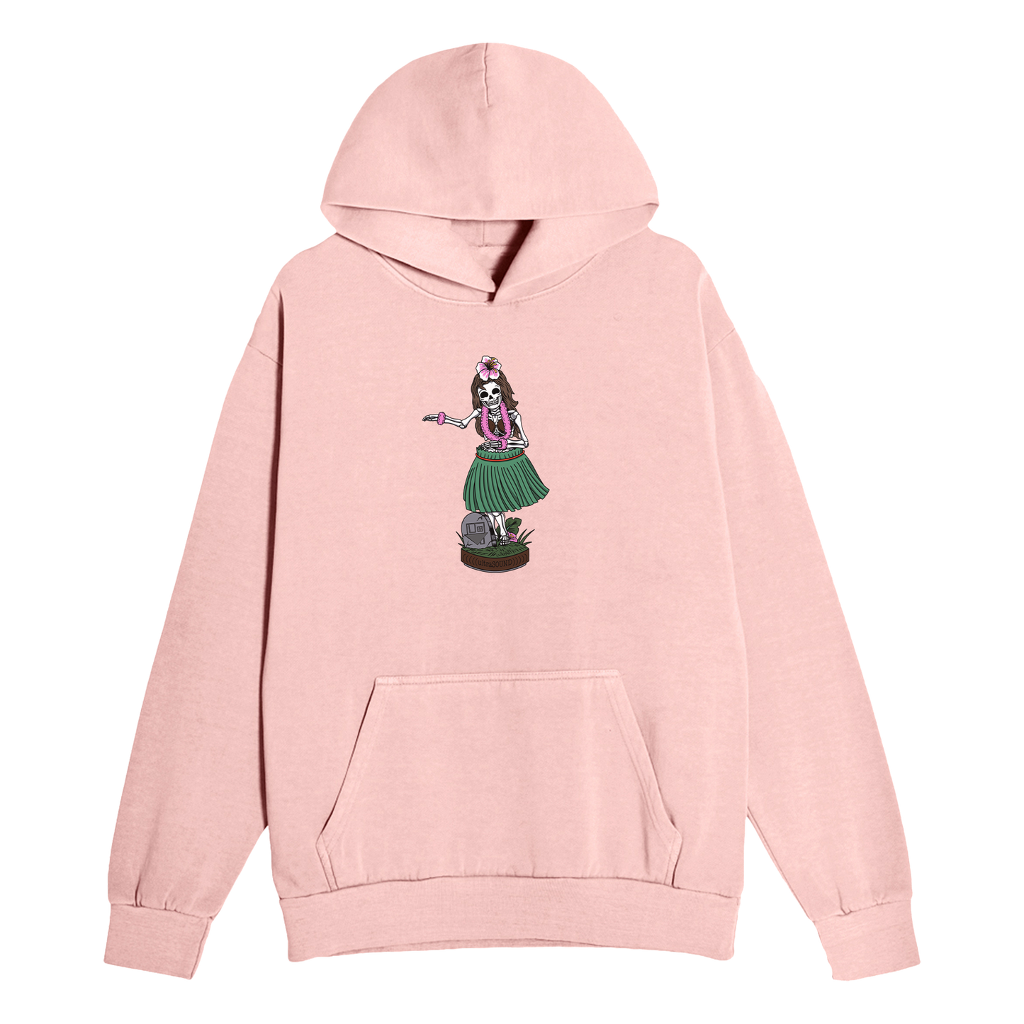 Hula Girl Pullover Hoodie