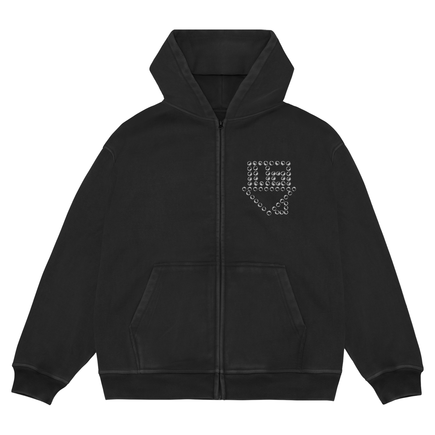 DEVIL'S ADVOCATE ZIP HOODIE