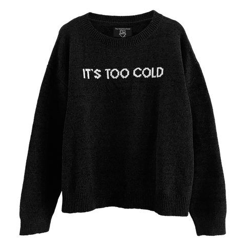 IT'S TOO COLD KNIT SWEATER